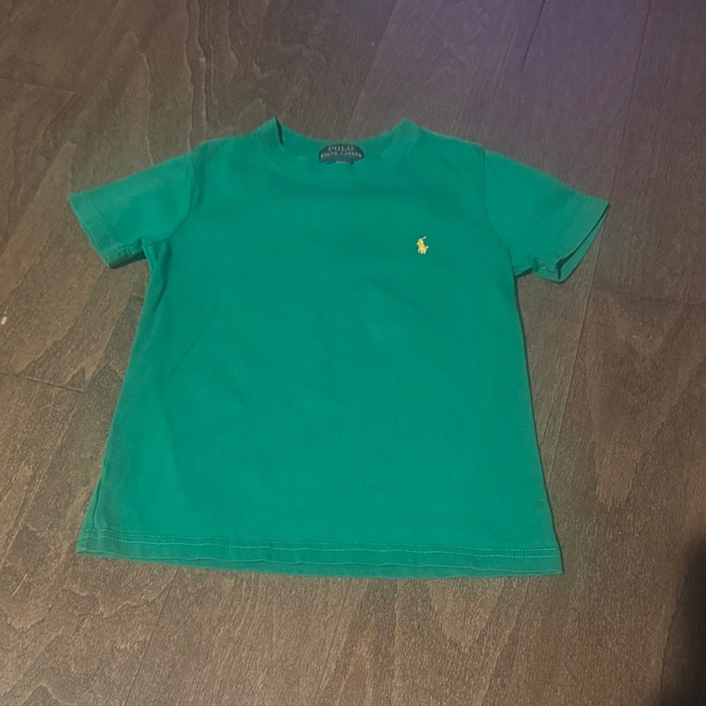 Ralph Lauren Vibrant Green Kids Tee